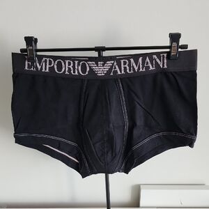 Emporio Armani Black Boxer Briefs